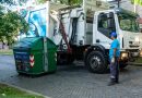 Balearon un camión recolector de residuos